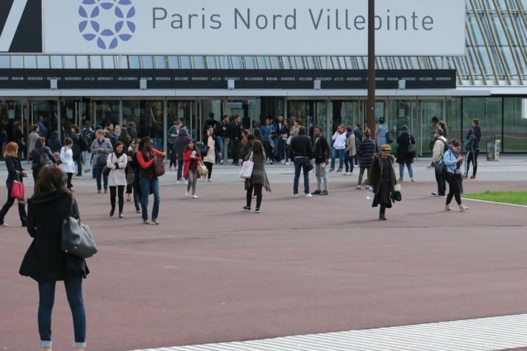 Studio 2 Pers Paris/Bourget/Cdg/Parc D'Exposition Aulnay-sous-Bois Exteriör bild